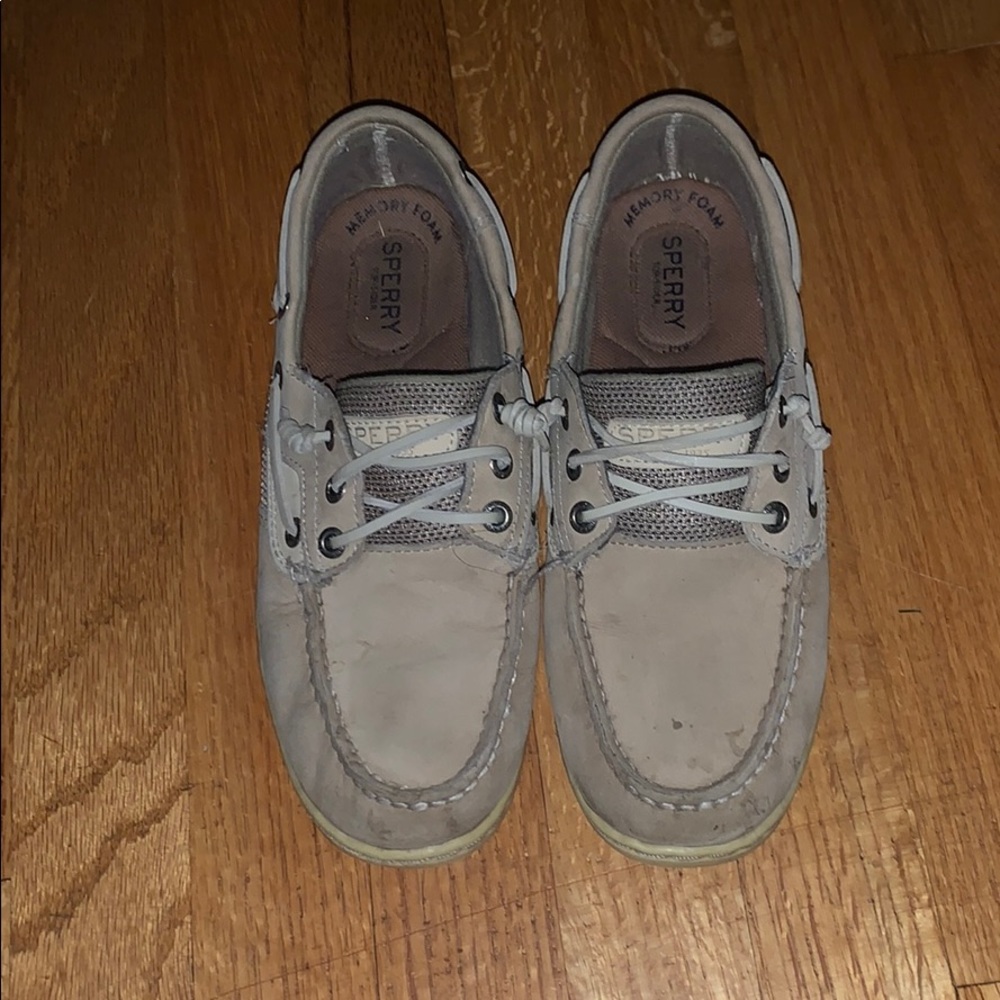 Light Grey Sperry’s